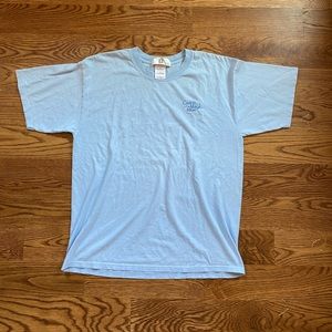 Casino magic Biloxi light blue tee shirt